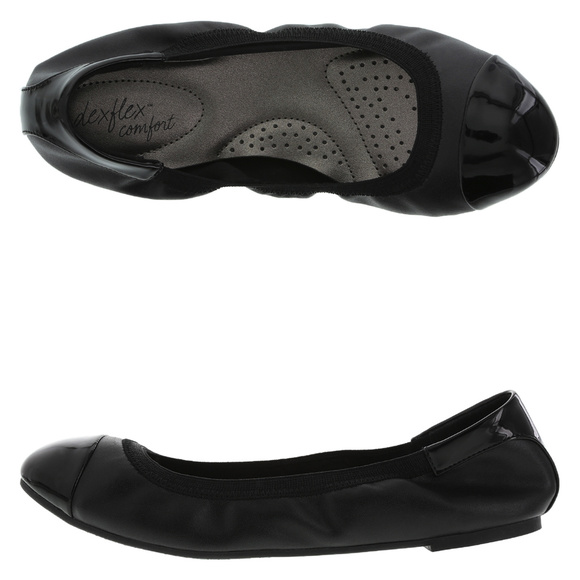 payless black flats cheap online